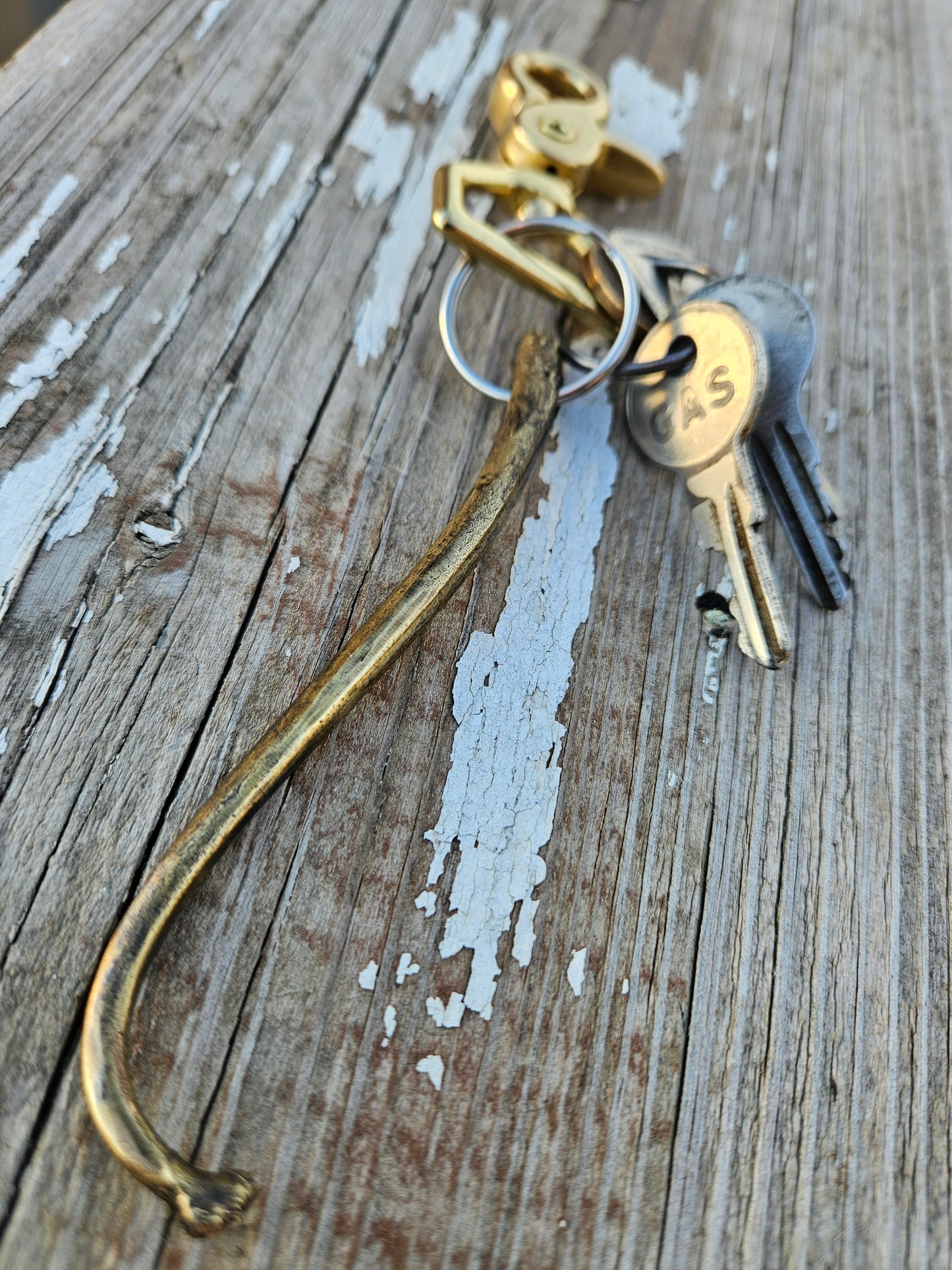 Brass Arkansas Toothpick