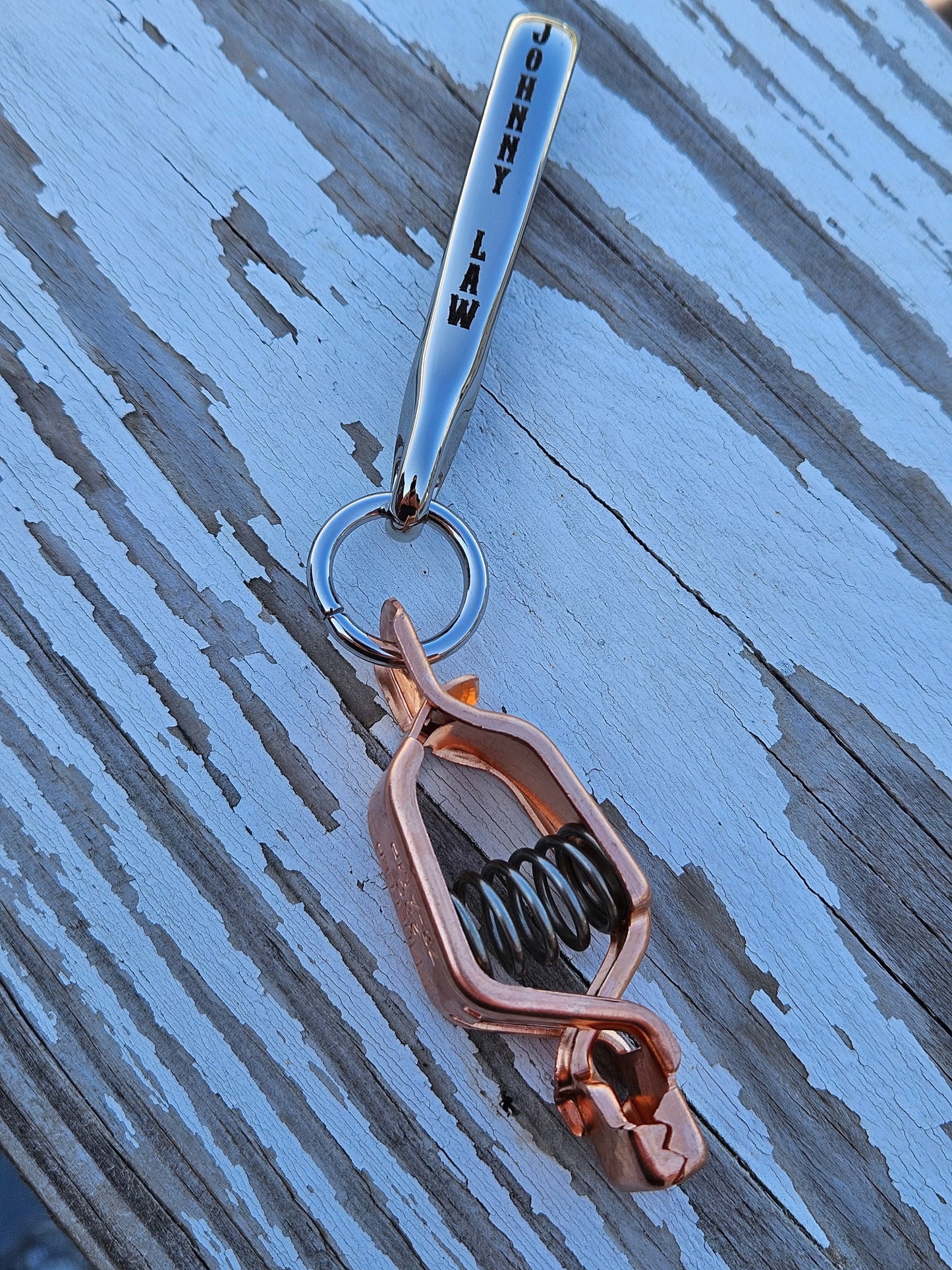 Engraved Welding Glove Clip