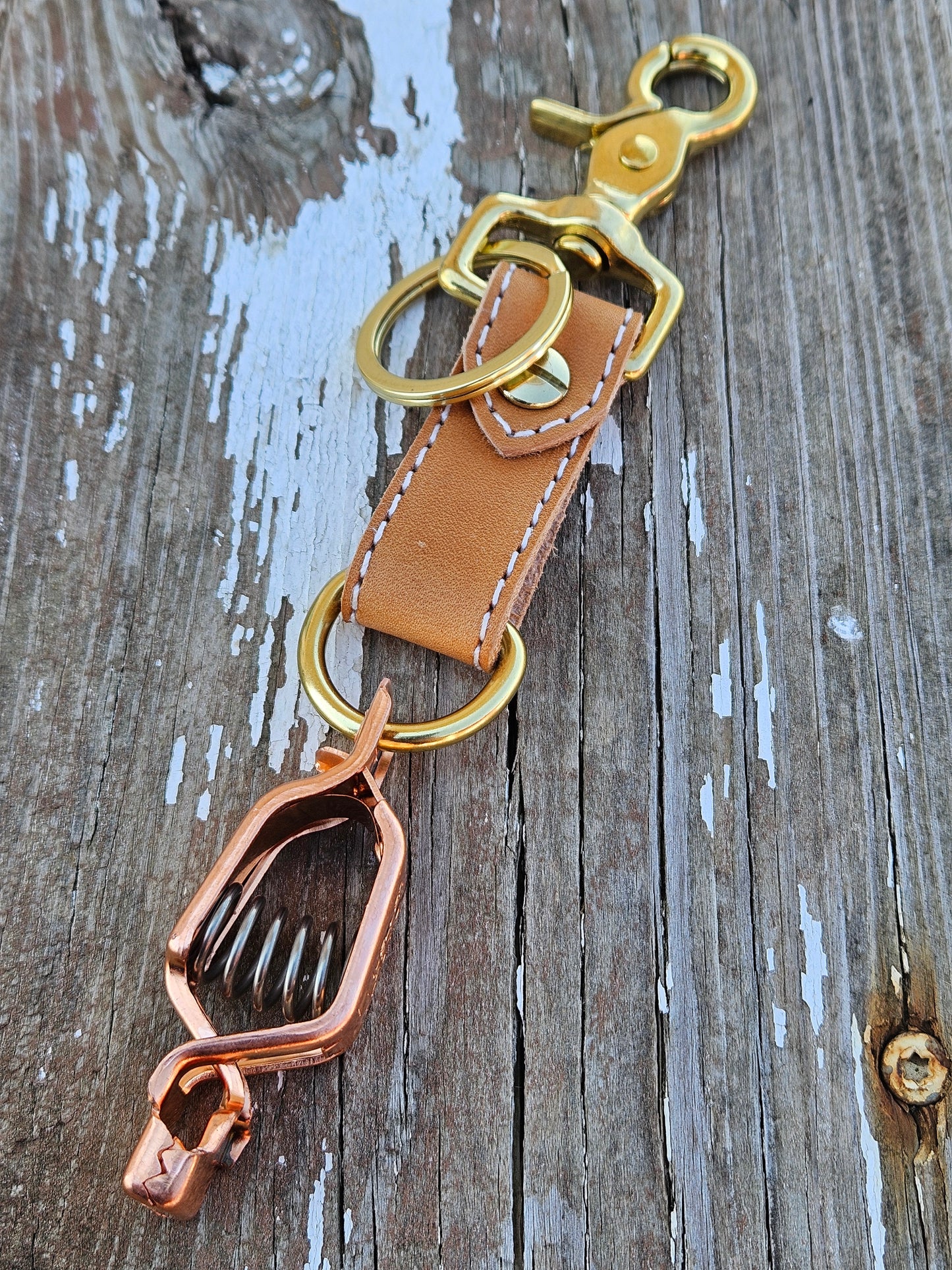 Leather Glove Clips