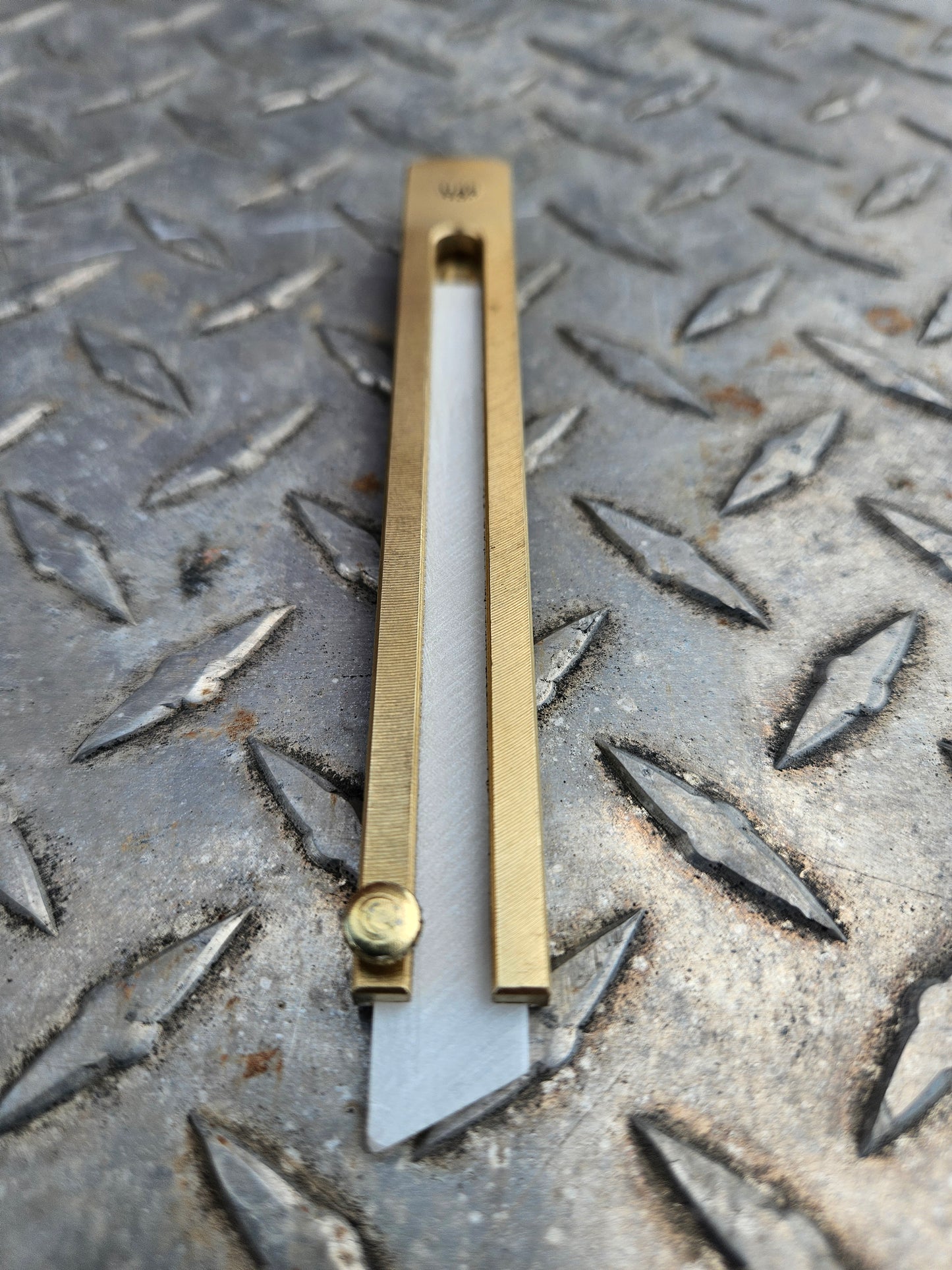 Brass ThinJim Soapstone Holder