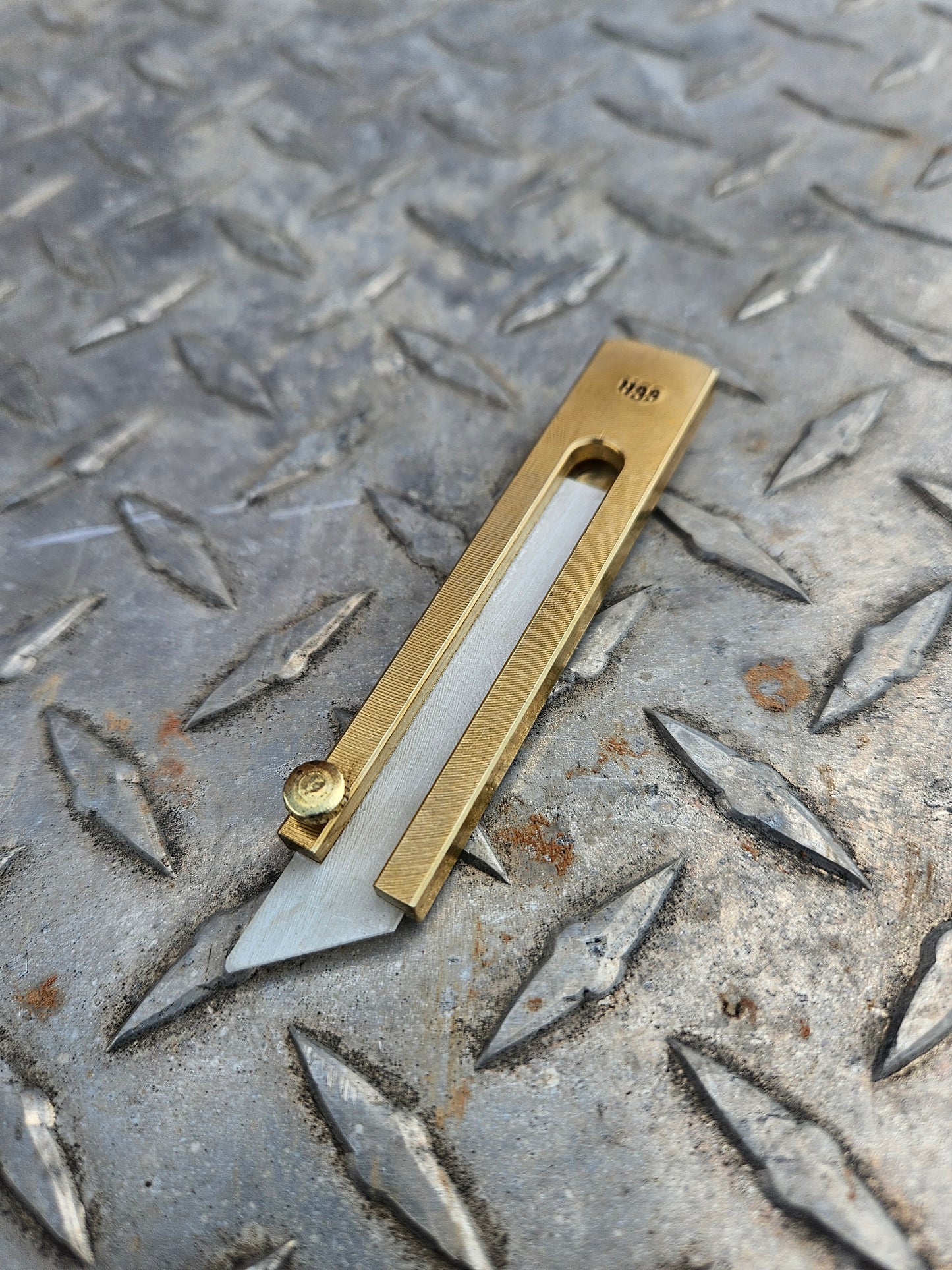 Brass ThinJim Soapstone Holder
