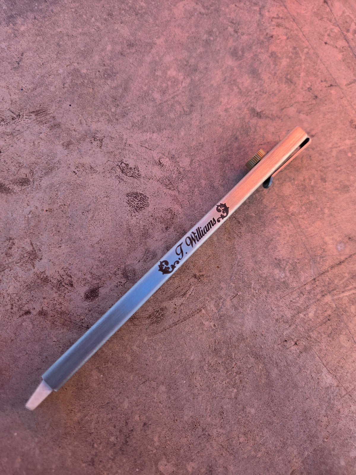 Stainless Steel Soapstone Holder (Name Engraved Personalized)