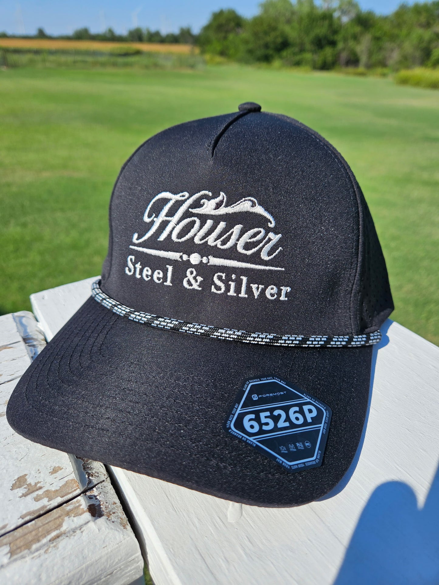 Houser Steel & Silver Hat