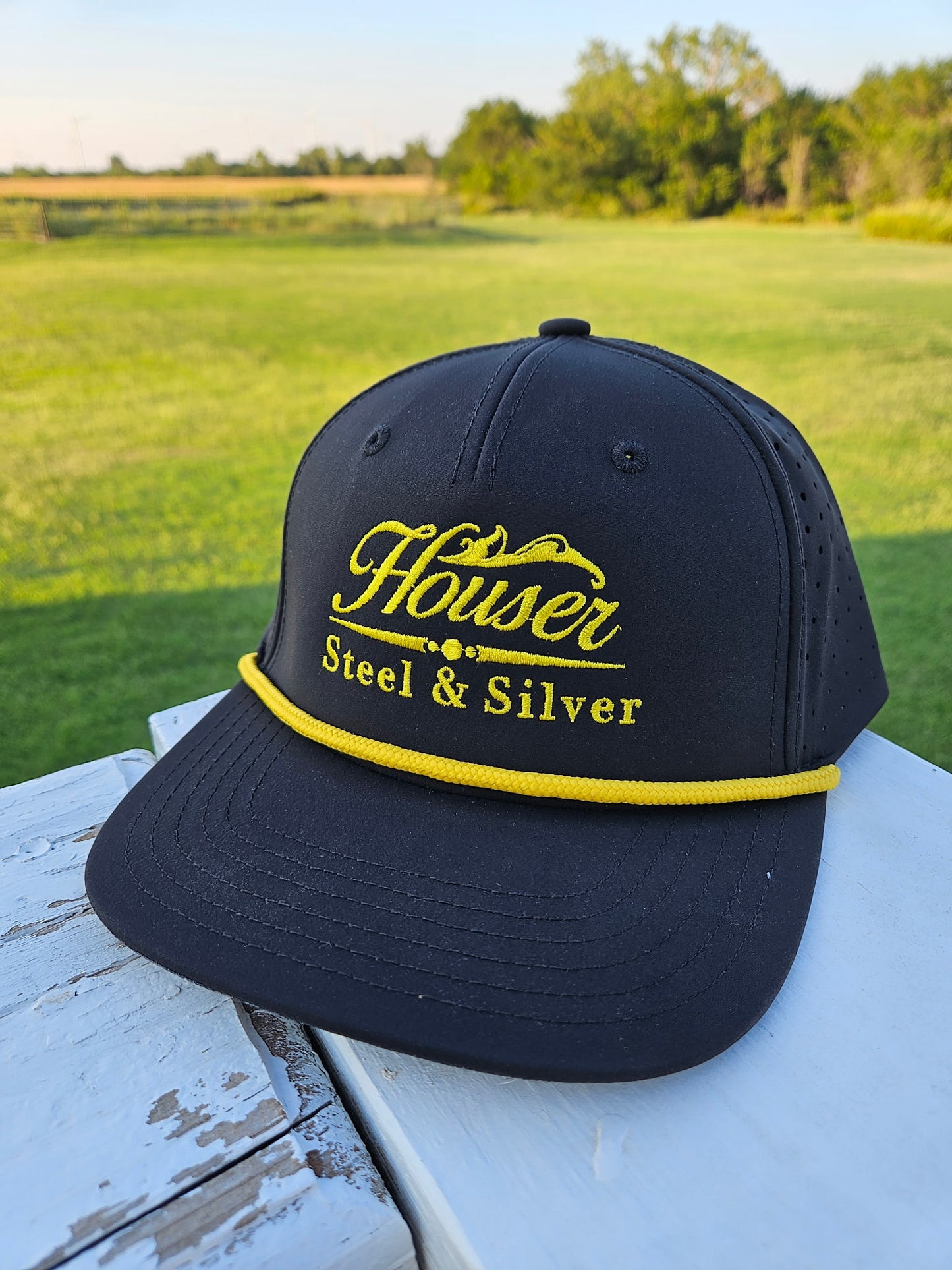 Houser Steel & Silver Hat